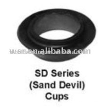 Rubber SD Series (Sand Devil) Cups for oilfield use